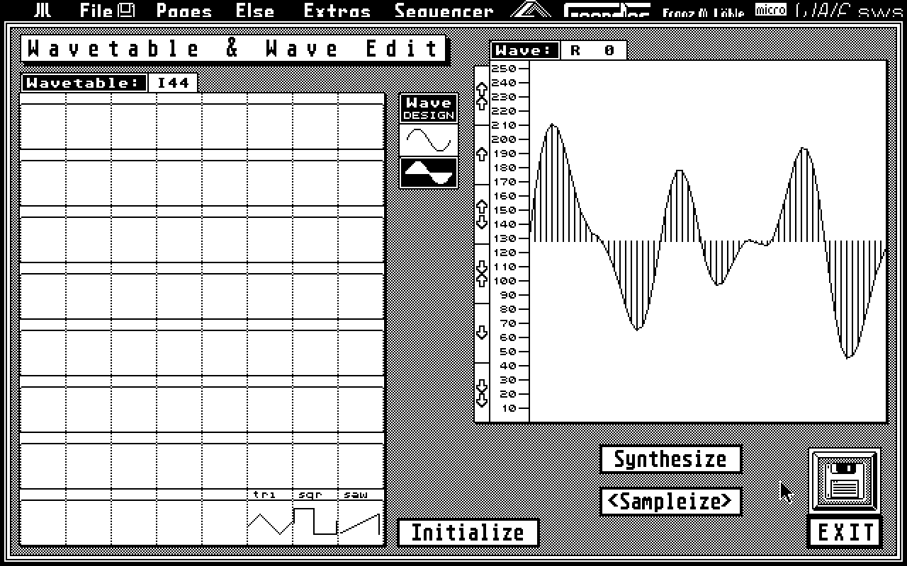 Micro Wave Softworkstation atari screenshot