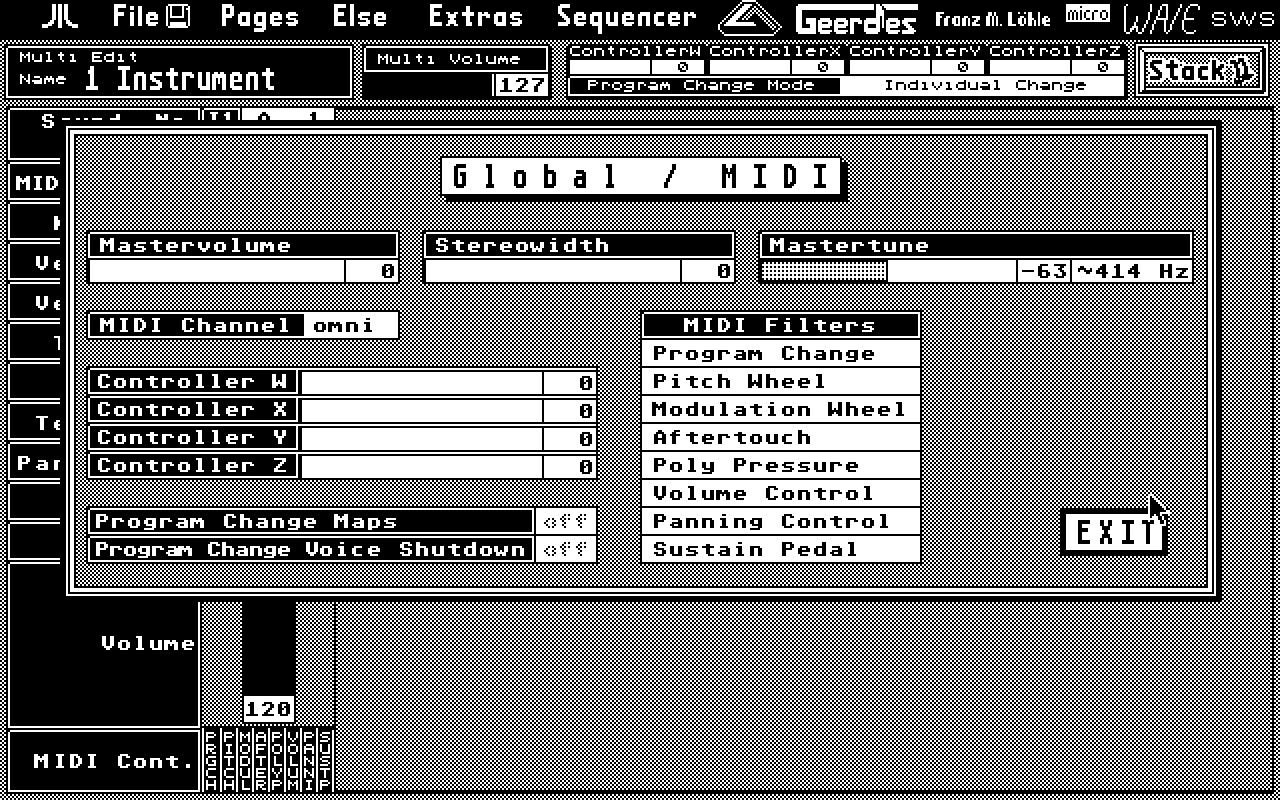 Micro Wave Softworkstation atari screenshot