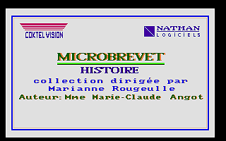 Micro Brevet Histoire — screenshot 1