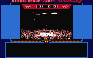 Micro League Wrestling atari screenshot