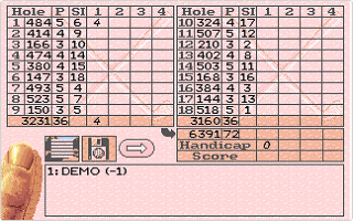 Microprose Golf — screenshot 14