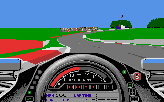 Formula One Grand Prix atari screenshot