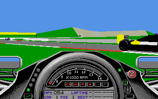 Formula One Grand Prix atari screenshot