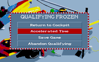 Formula One Grand Prix atari screenshot