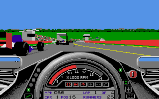 Formula One Grand Prix atari screenshot