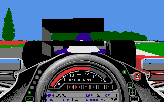 Formula One Grand Prix atari screenshot