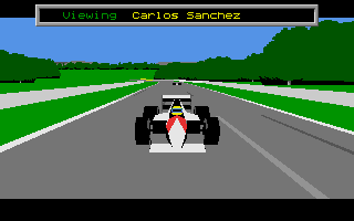 Formula One Grand Prix atari screenshot