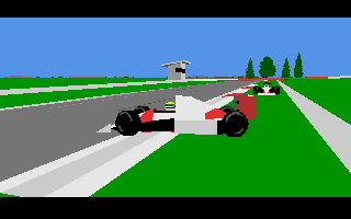 Formula One Grand Prix atari screenshot