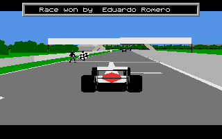 Formula One Grand Prix atari screenshot