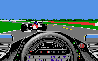 Formula One Grand Prix atari screenshot