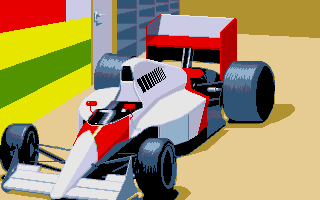 Formula One Grand Prix atari screenshot