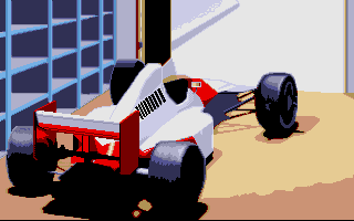 Formula One Grand Prix atari screenshot