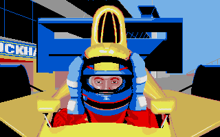 Formula One Grand Prix atari screenshot