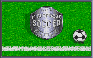 Microprose Soccer atari screenshot