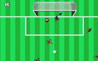 Microprose Soccer atari screenshot