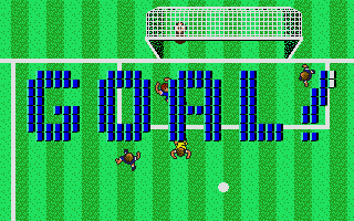 Microprose Soccer atari screenshot