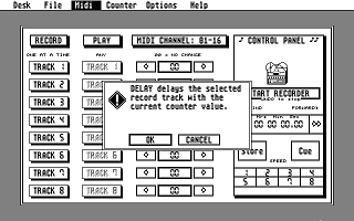 Midi Recorder atari screenshot
