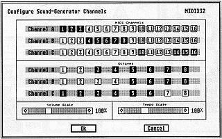 MIDIX32 — screenshot 1