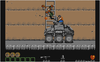 Midnight Resistance atari screenshot