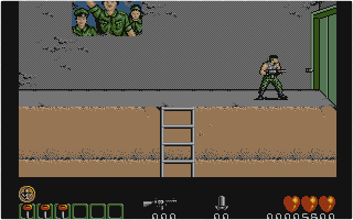 Midnight Resistance atari screenshot