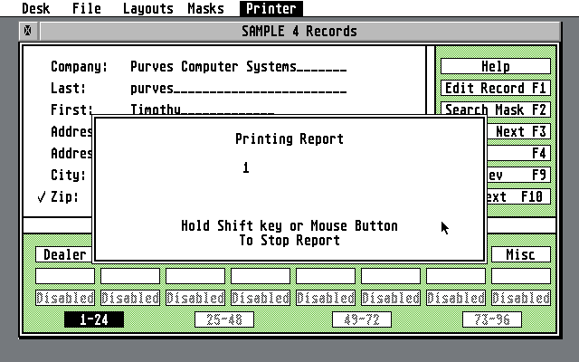 Mighty Mail atari screenshot