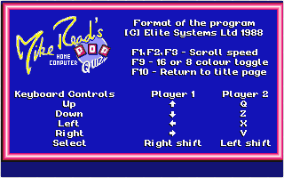 Mike Read's Computer Pop Quiz atari screenshot