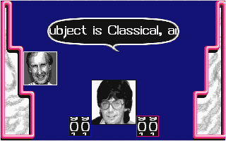 Mike Read's Computer Pop Quiz atari screenshot