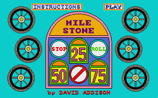Mile Stone atari screenshot