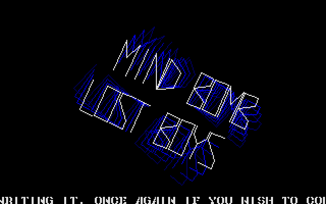 Mindbomb atari screenshot