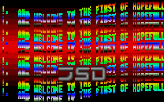 Mini Demo I atari screenshot