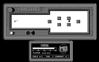Mini Golf Extended atari screenshot