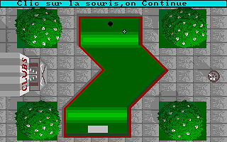 Mini Golf atari screenshot