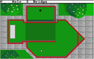 Mini Golf atari screenshot