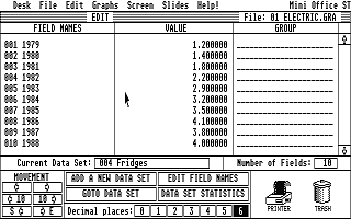 Mini Office Professional Presentation Graphics atari screenshot