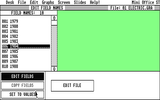 Mini Office Professional Presentation Graphics atari screenshot