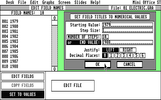 Mini Office Professional Presentation Graphics atari screenshot