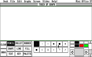 Mini Office Professional Presentation Graphics atari screenshot