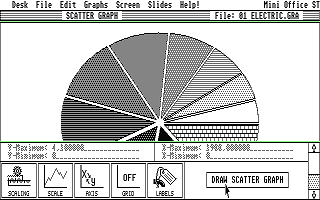 Mini Office Professional Presentation Graphics atari screenshot