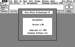 Mini Office Professional Spreadsheet — screenshot 1