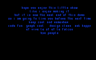 Minus R1 Demo atari screenshot