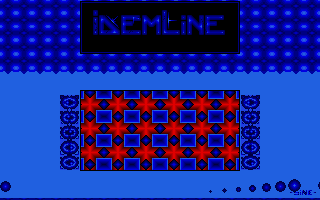 Minus R1 Demo atari screenshot
