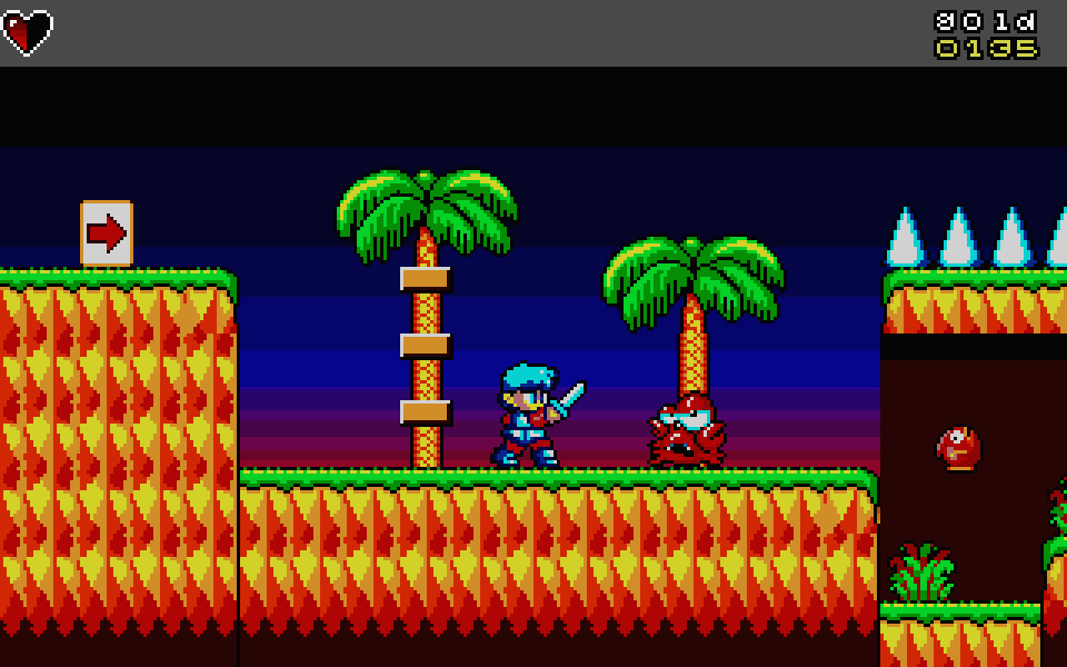 Miracle Boy in Dragon Land atari screenshot