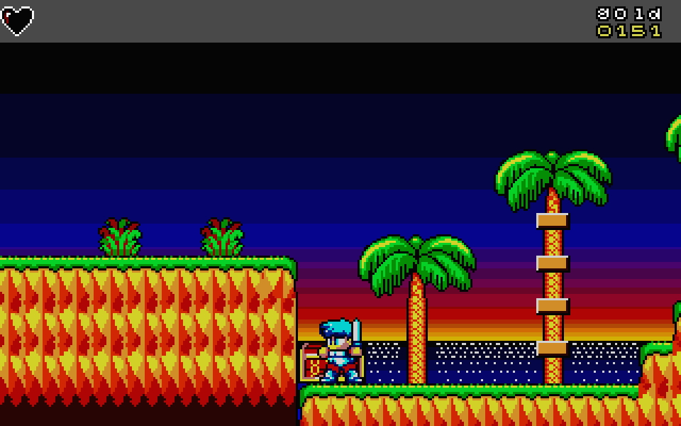 Miracle Boy in Dragon Land atari screenshot