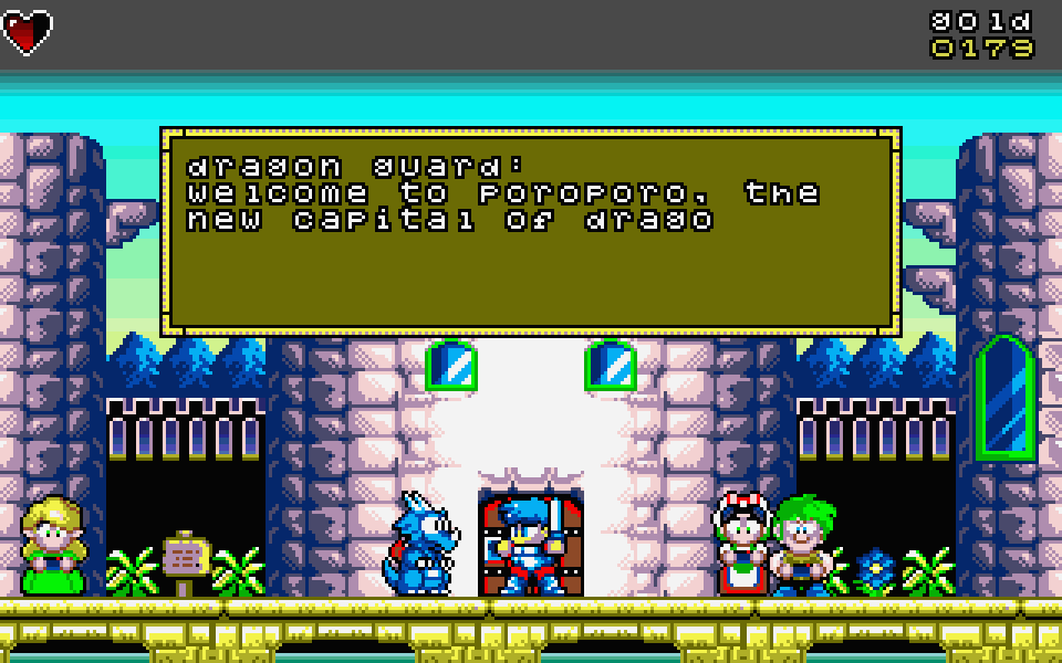 Miracle Boy in Dragon Land atari screenshot