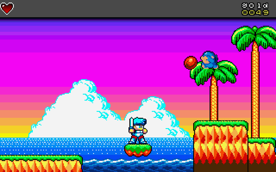 Miracle Boy in Dragon Land atari screenshot