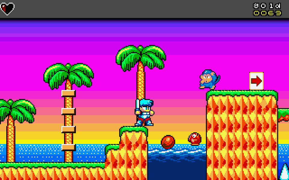 Miracle Boy in Dragon Land atari screenshot