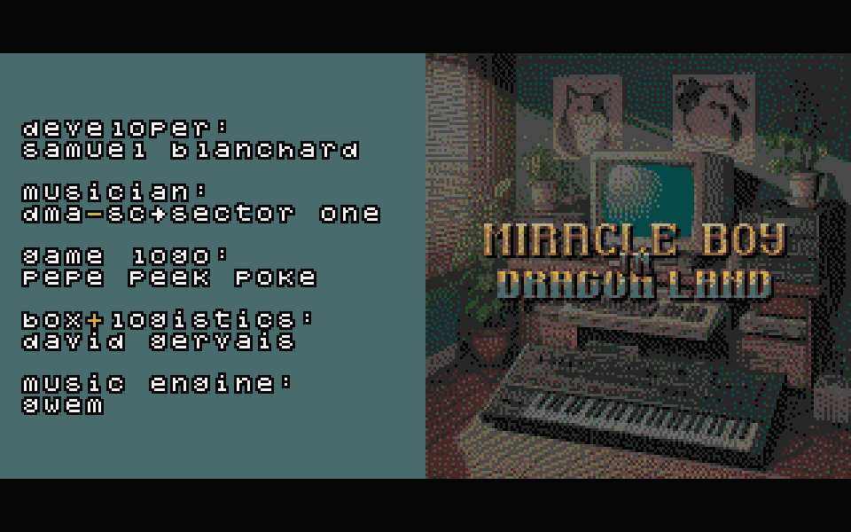 Miracle Boy in Dragon Land atari screenshot