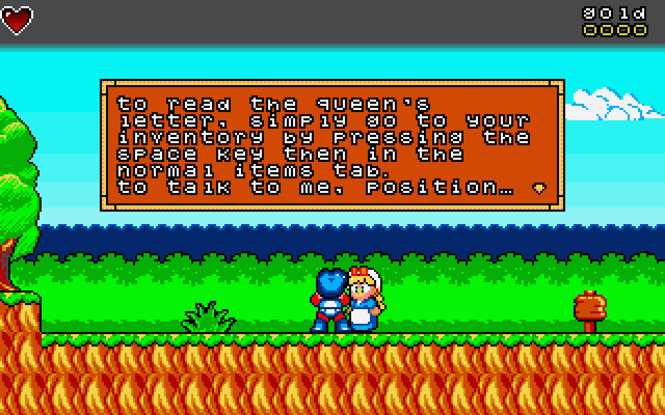 Miracle Boy in Dragon Land atari screenshot