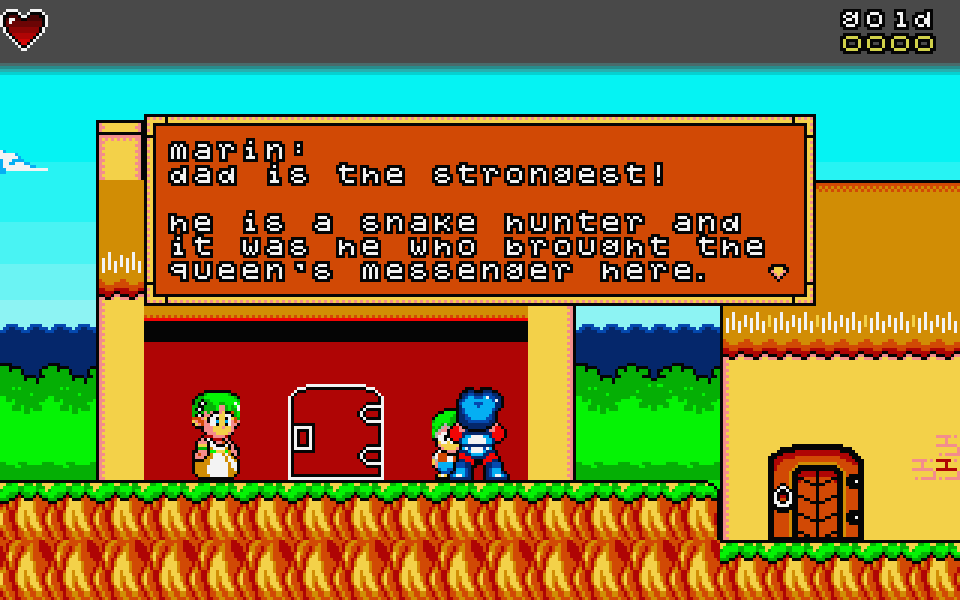 Miracle Boy in Dragon Land atari screenshot