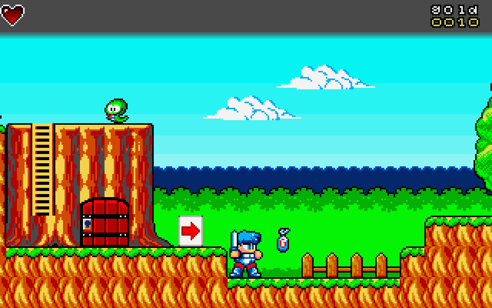 Miracle Boy in Dragon Land atari screenshot